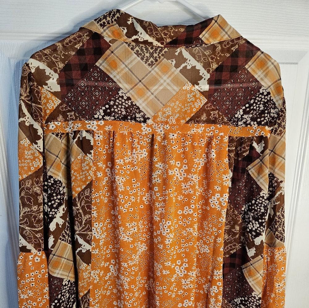 Cato Long Sleeve, button down Blouse
